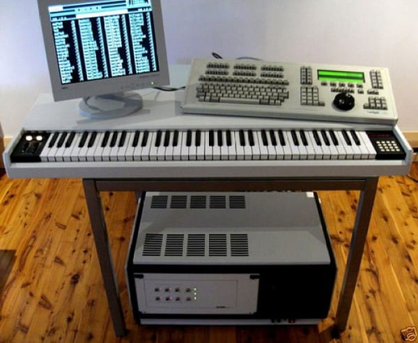 A Fairlight Series III sampler and computer music instrument (CMI)